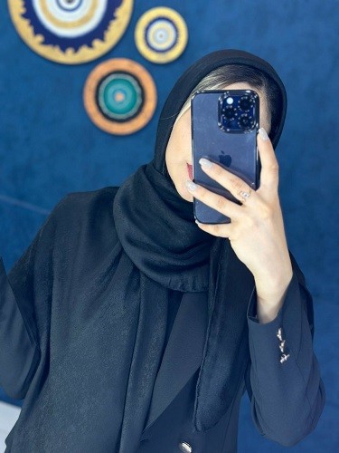 0116_روسری پتینه مشکی