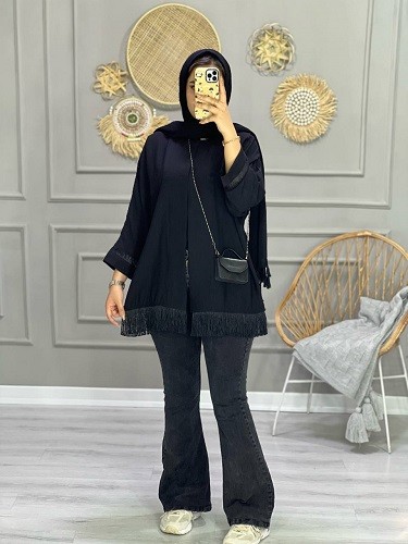 0738_مانتو اسپرت زرافه