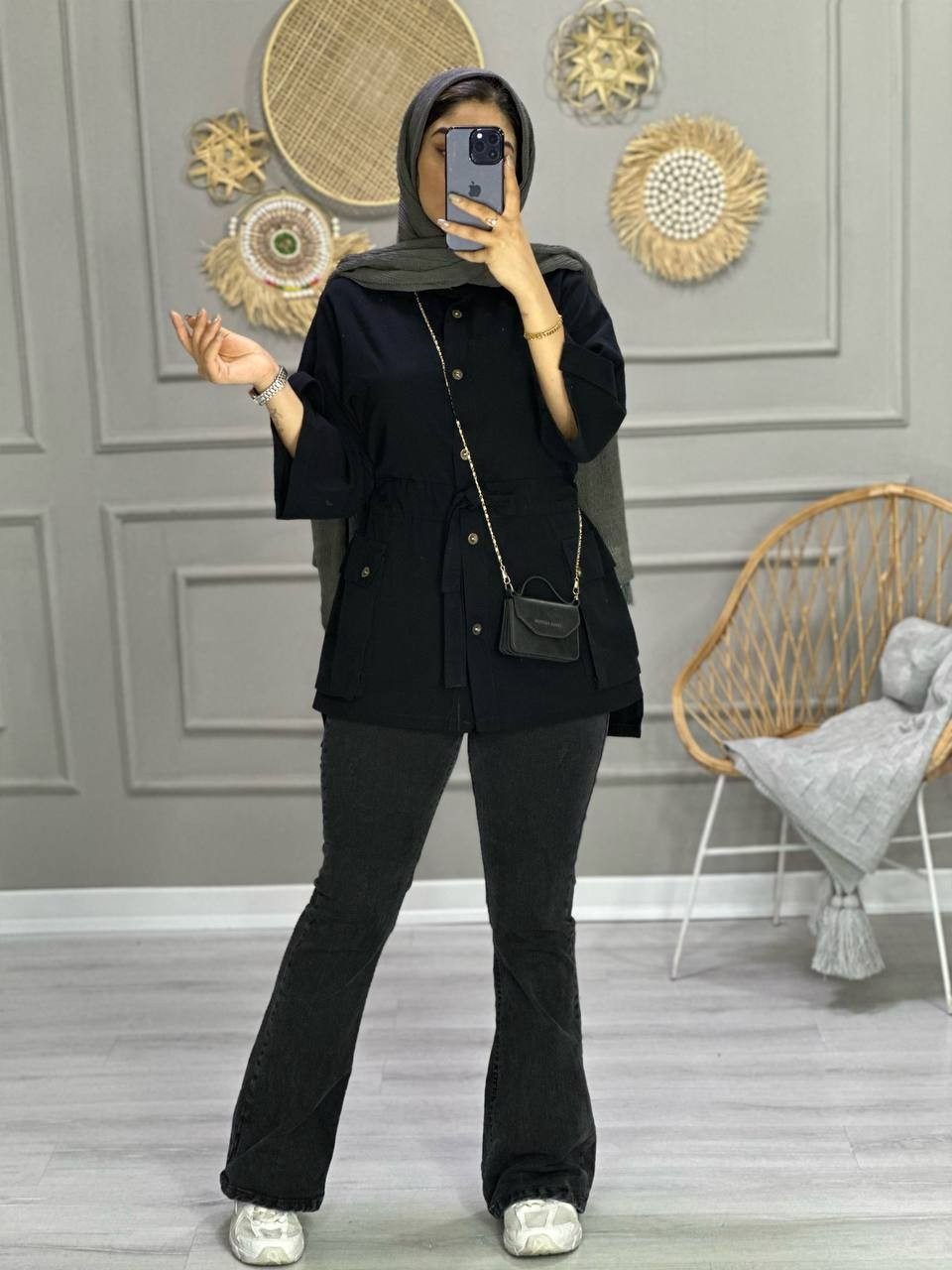 0740_مانتو لینن چاوک