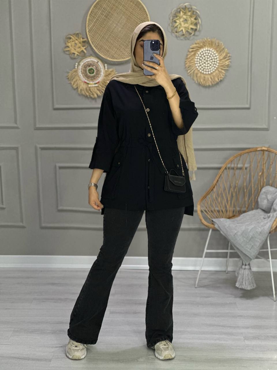 0740_مانتو لینن چاوک