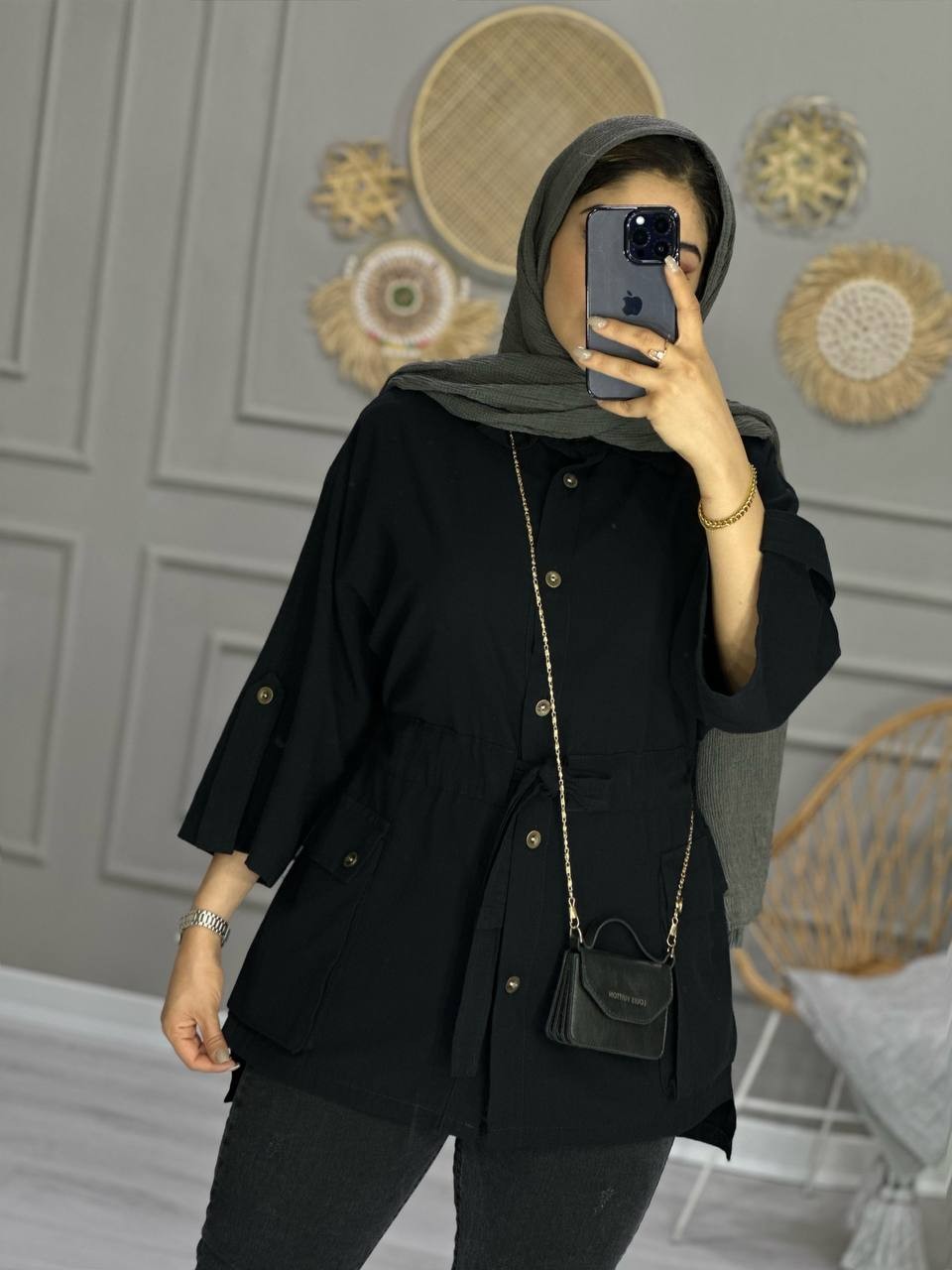 0740_مانتو لینن چاوک