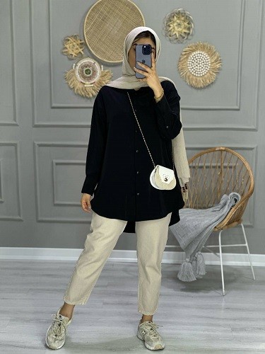 0742_مانتو کرپ الیزا