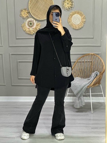 0742_مانتو کرپ الیزا