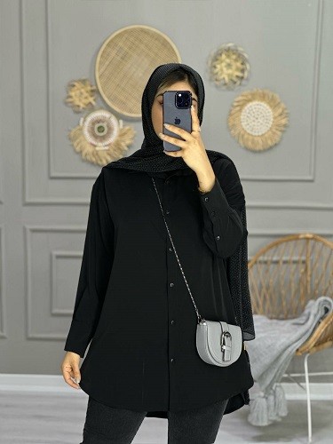 0742_مانتو کرپ الیزا