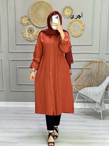 0754-مانتو مزونی ارغوان