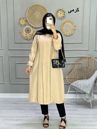 0754-مانتو مزونی ارغوان