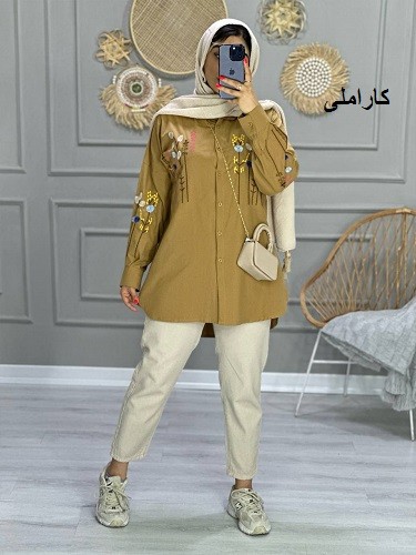 0759_ مانتو لینن قاصدک