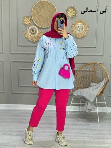 0759_ مانتو لینن قاصدک