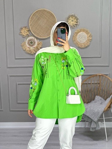 0759_ مانتو لینن قاصدک