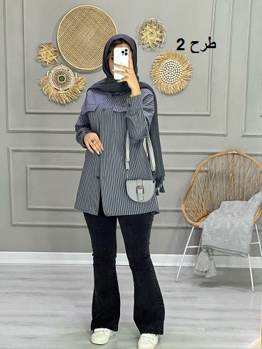 0760_ مانتو شومیزی رایا