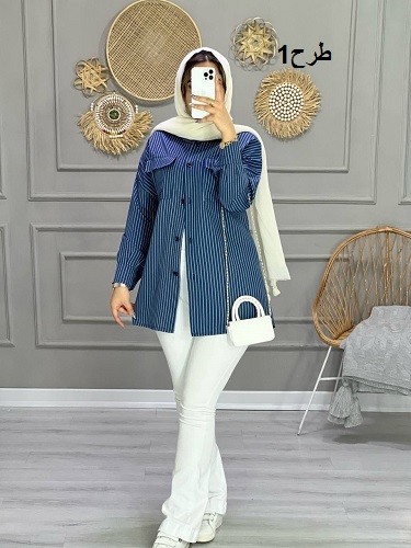 0760_ مانتو شومیزی رایا