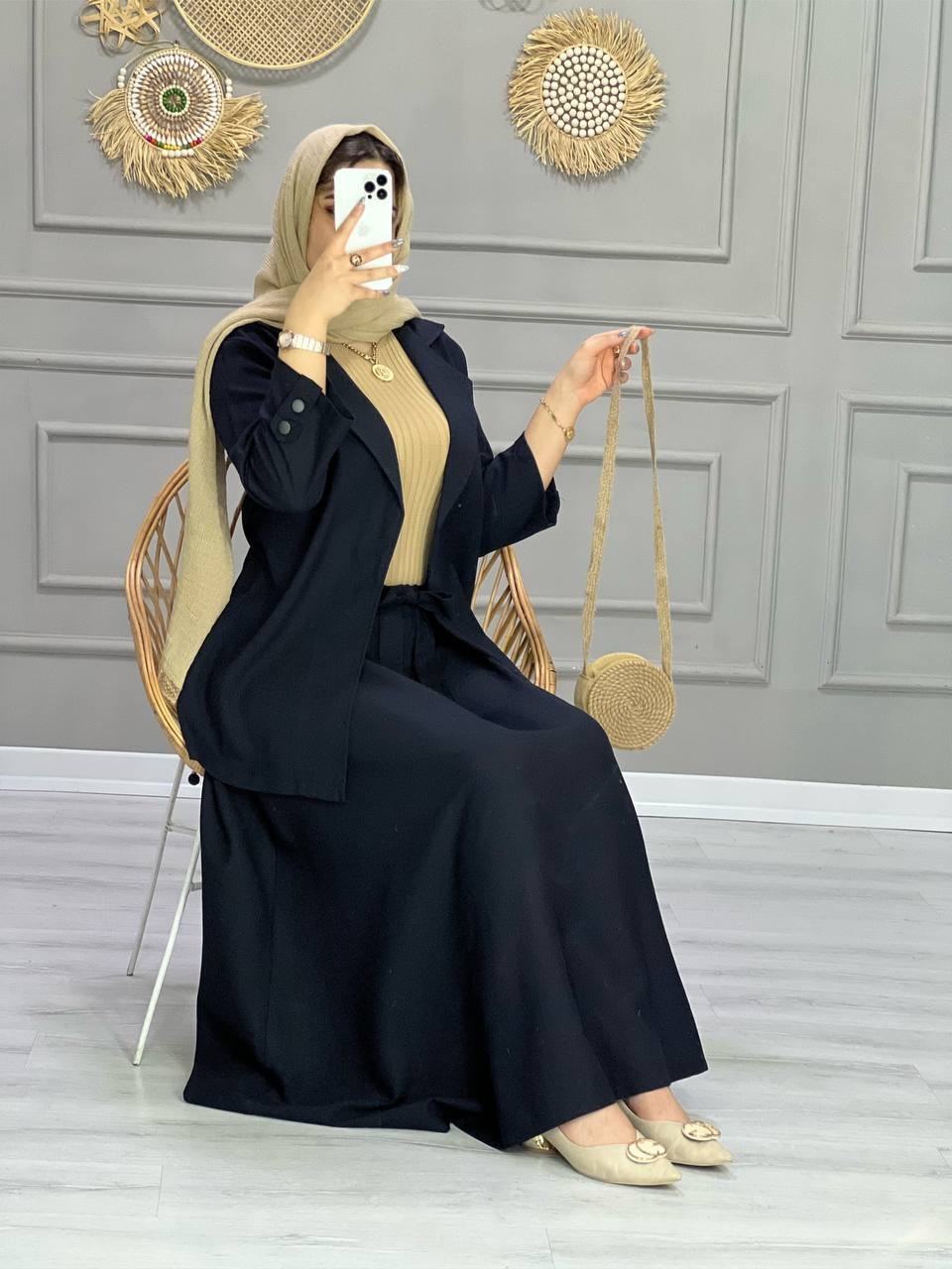 0655-کت دامن مزونی شهریور