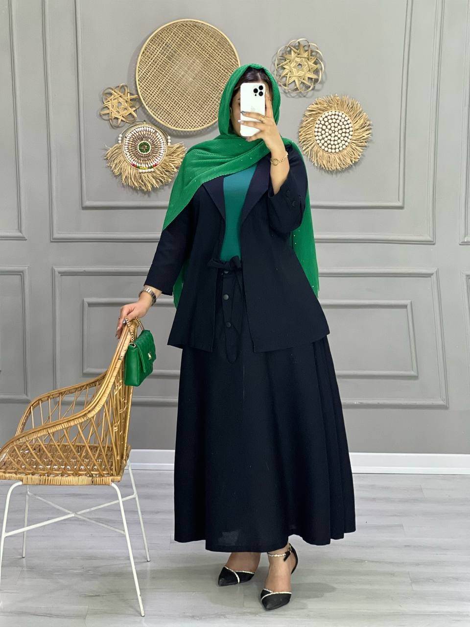 0655-کت دامن مزونی شهریور