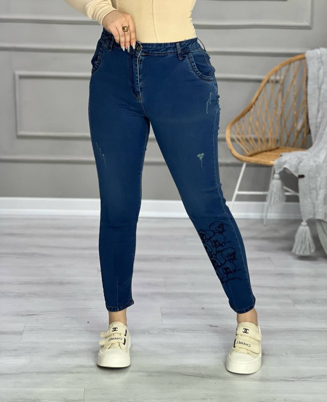 5487-شلوار جین اسکینی