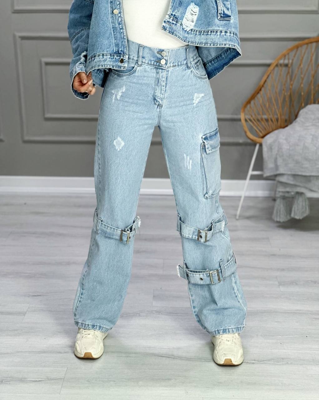 9444_شلوار جین کارگو