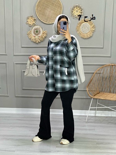 0786_شکت چهارخونه پشمی