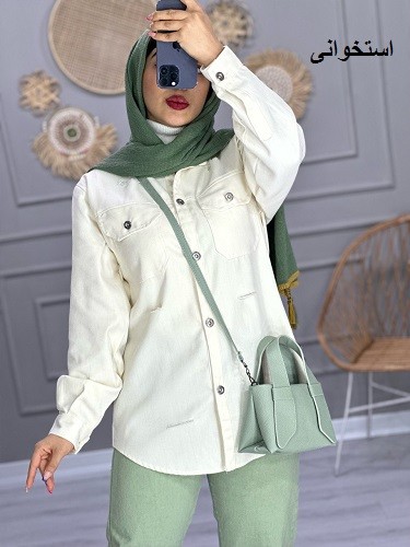 0789_مانتو پاییزی موکا