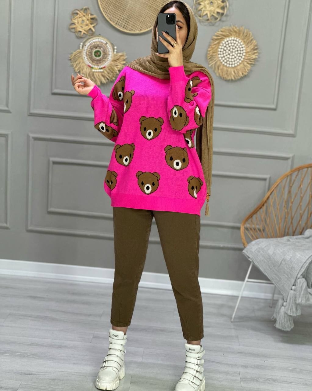 0792_بافت عروسکی تدی