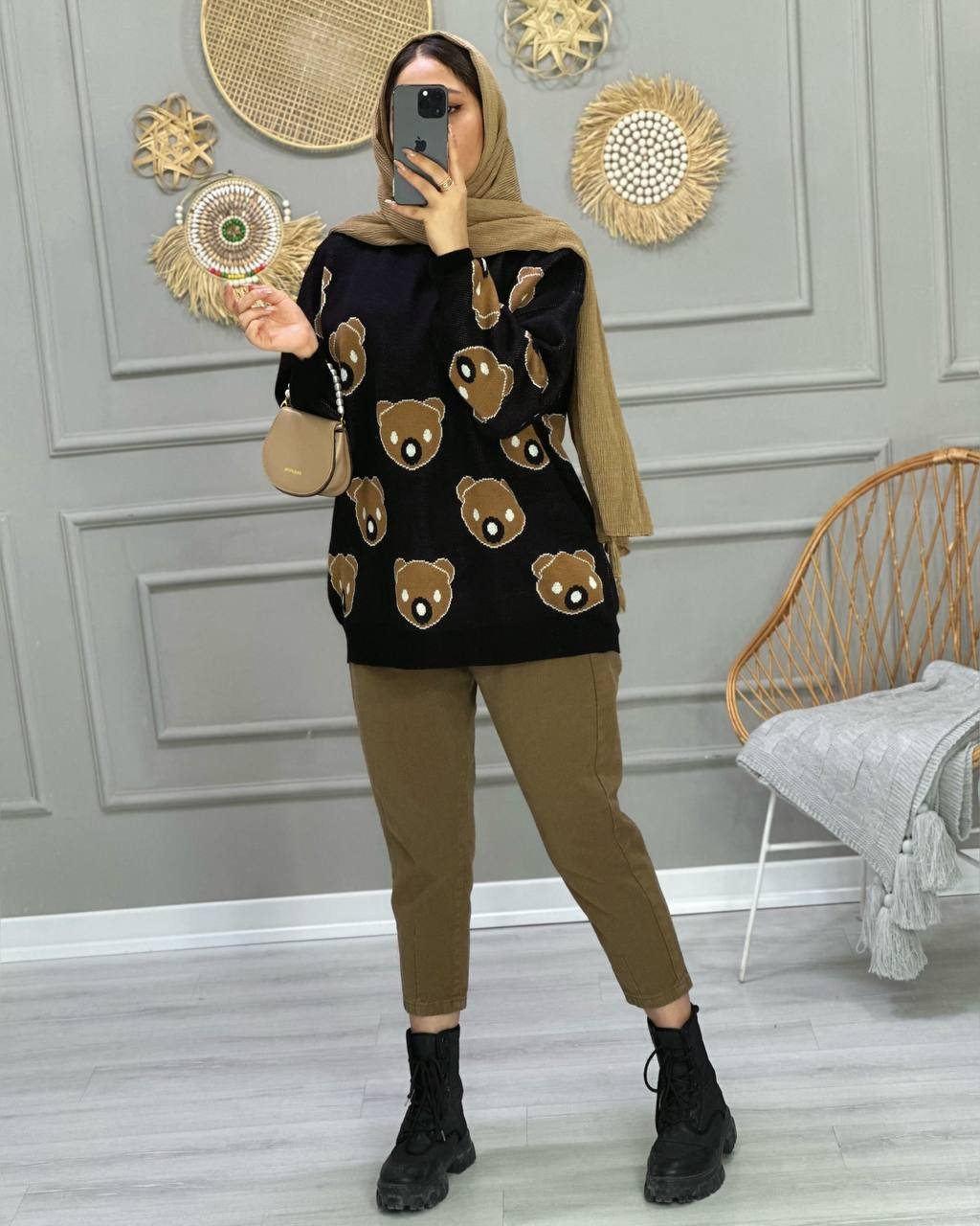 0792_بافت عروسکی تدی