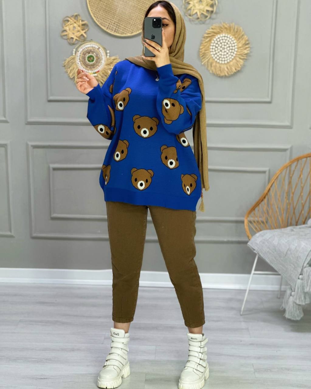 0792_بافت عروسکی تدی