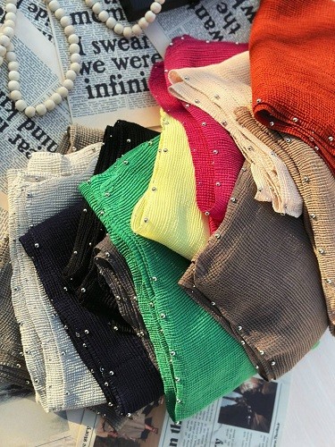 0144_شال برشکا مروارید