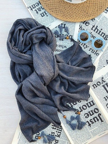 0173_شال منگوله مهره