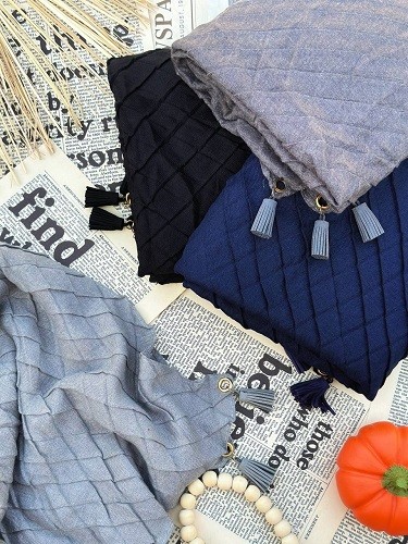 0189_شال منگوله چرم