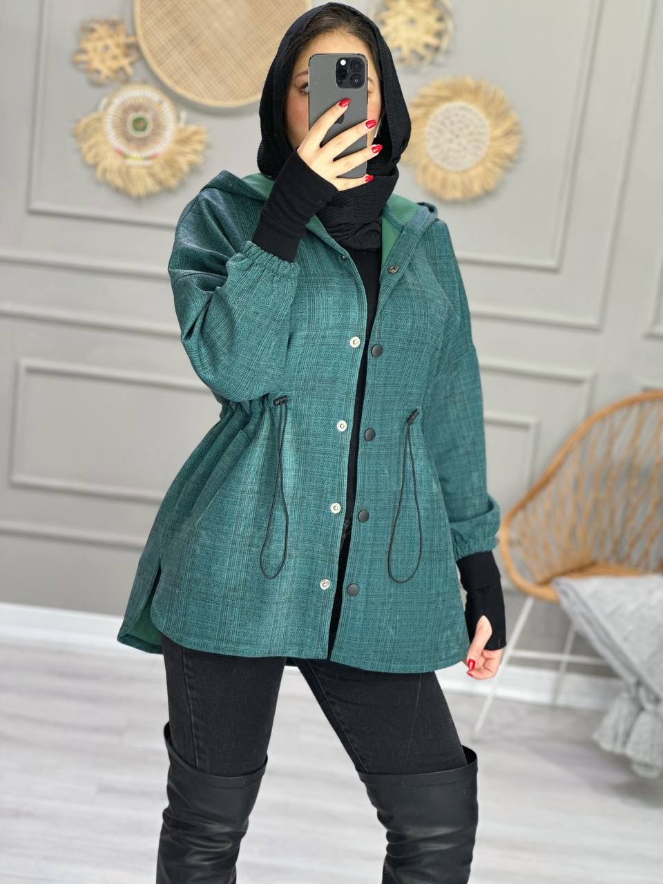 1022- مانتو سوییت آلا