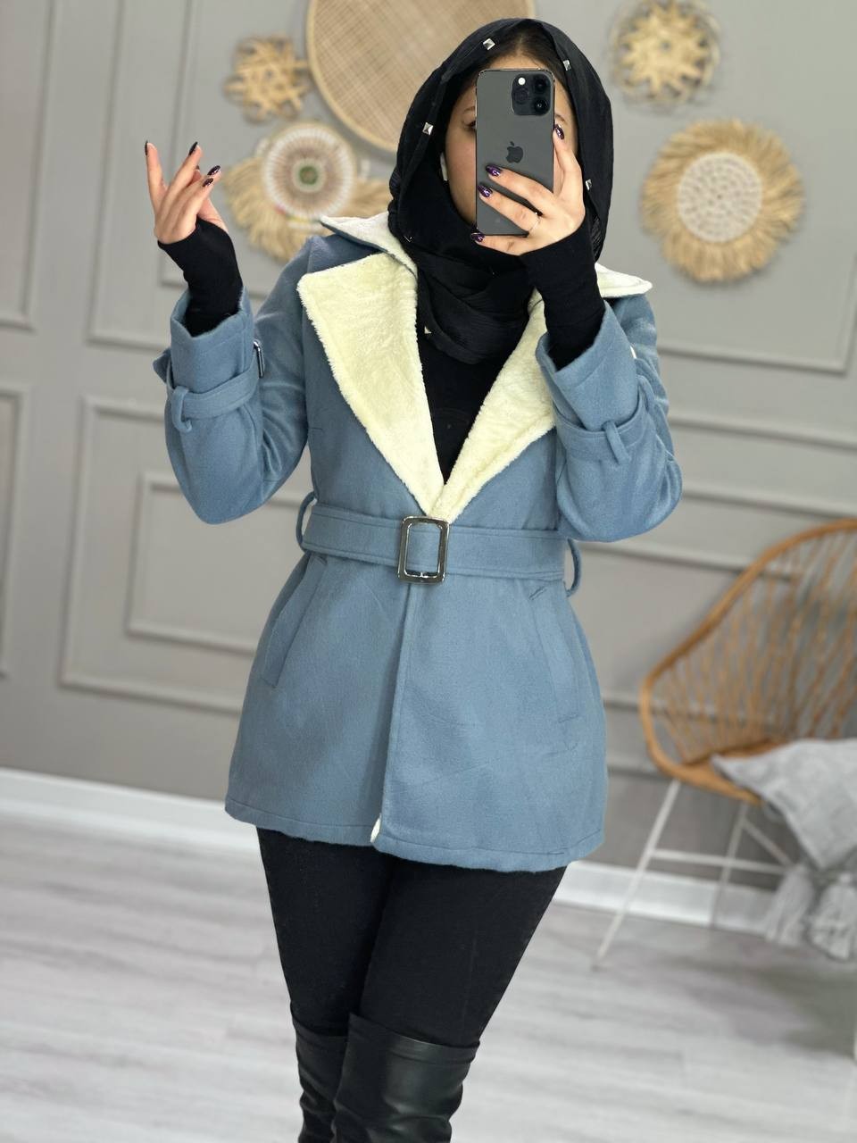 1031-پالتو فوتر هاله