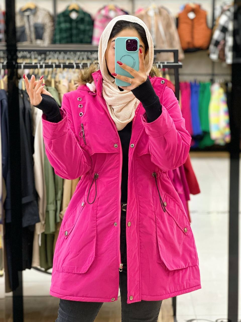 1034کاپشن سیلیکونی میشکا