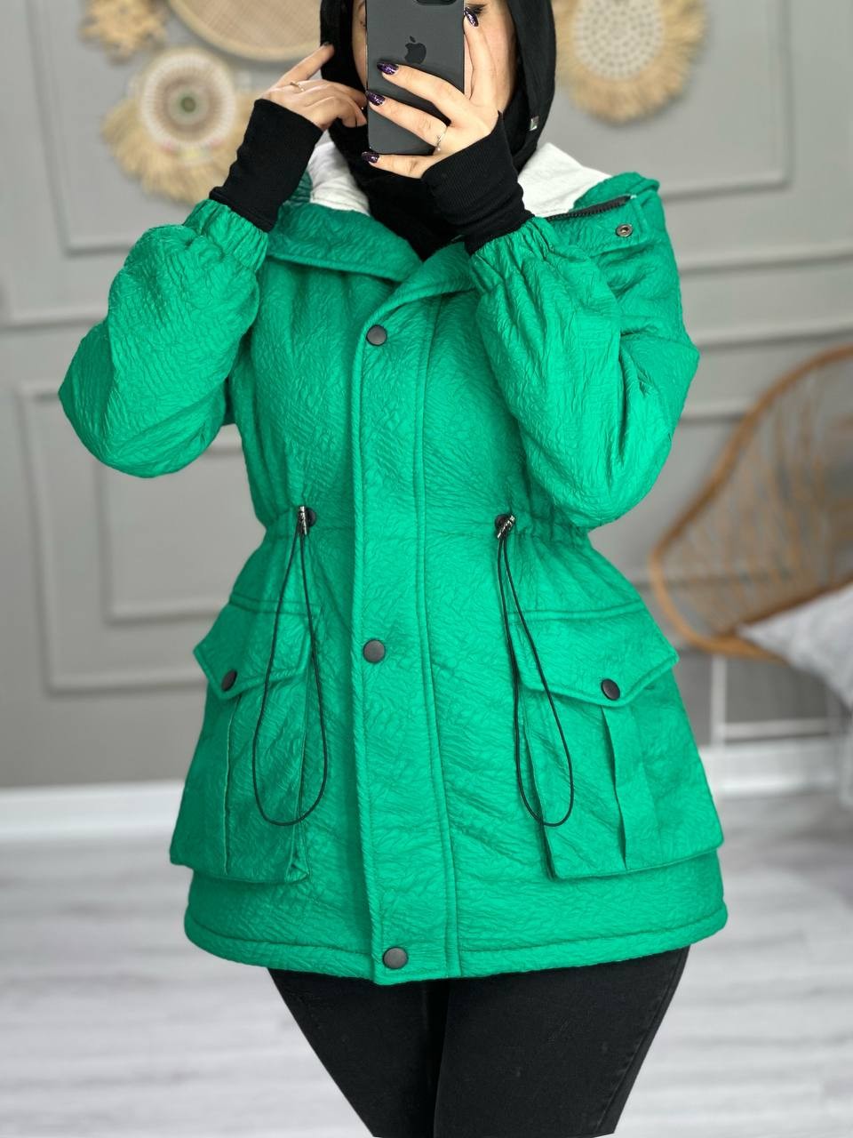 1039- کاپشن سیلیکونی پرادا