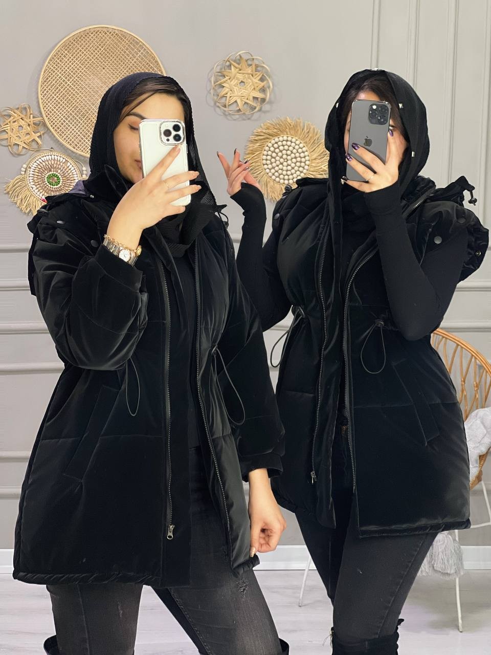 1043- کاپشن سیلیکونی پافرشو