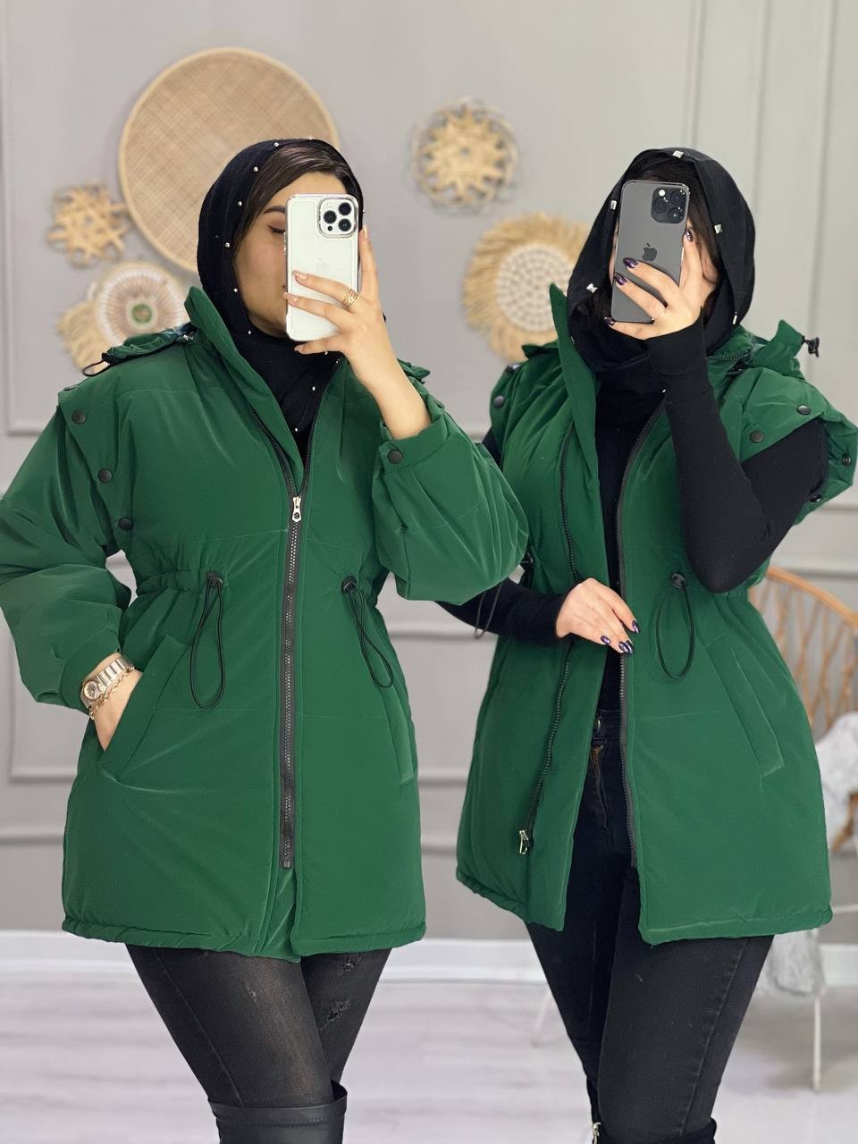 1043- کاپشن سیلیکونی پافرشو