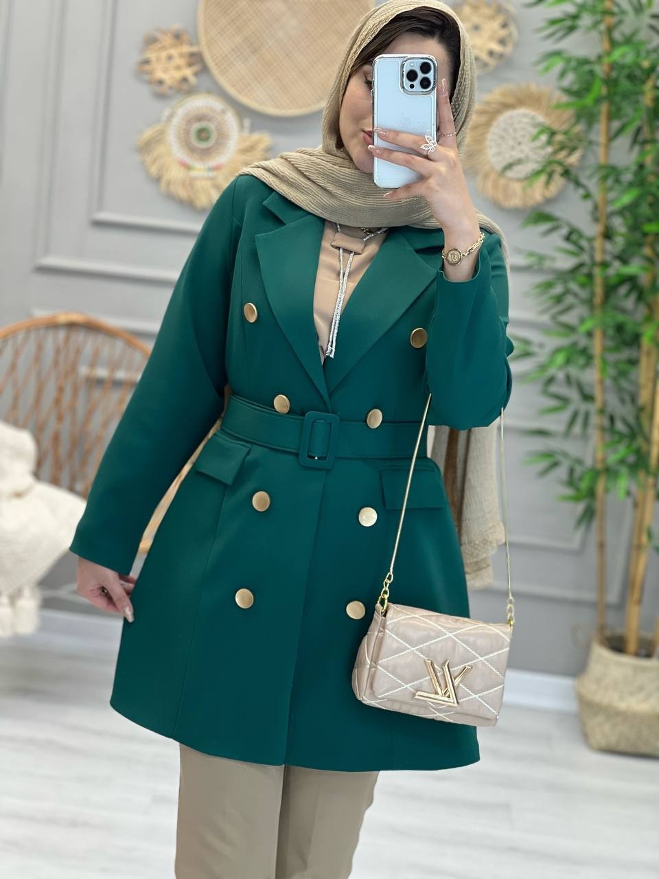 1066- کت مزونی نهال