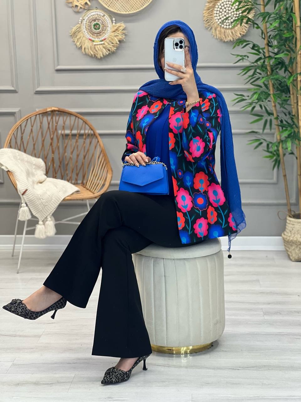 1071- مانتو کتی بهار