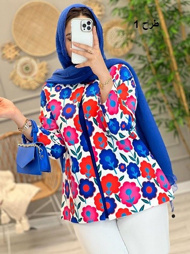 1071- مانتو کتی بهار