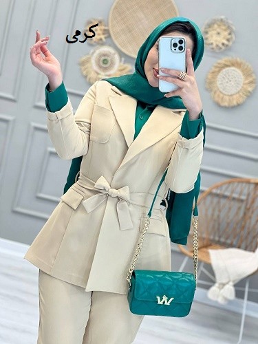 1079- کت و شلوار شاهیکا