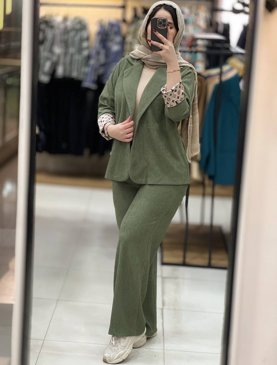 1092- کت و شلوار بامبو