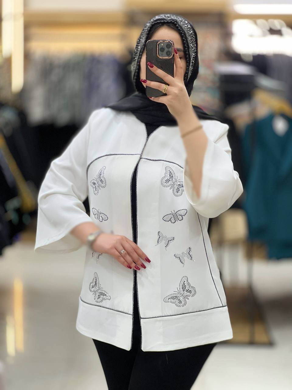 1090- کت مزونی پروانه