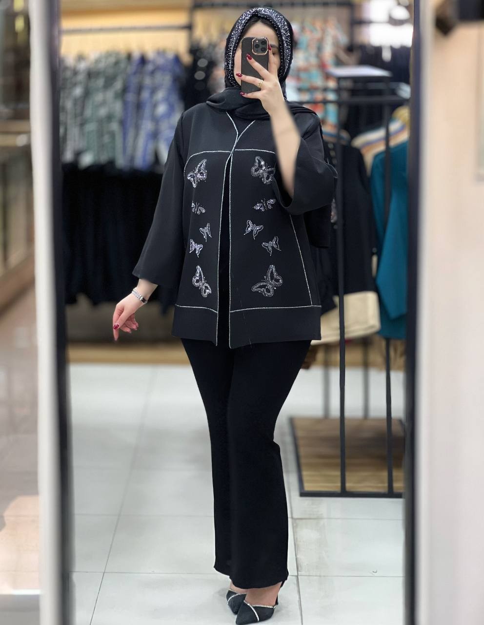 1090- کت مزونی پروانه