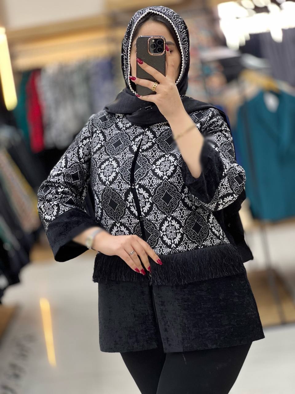 1084- مانتو مزونی گلدخت