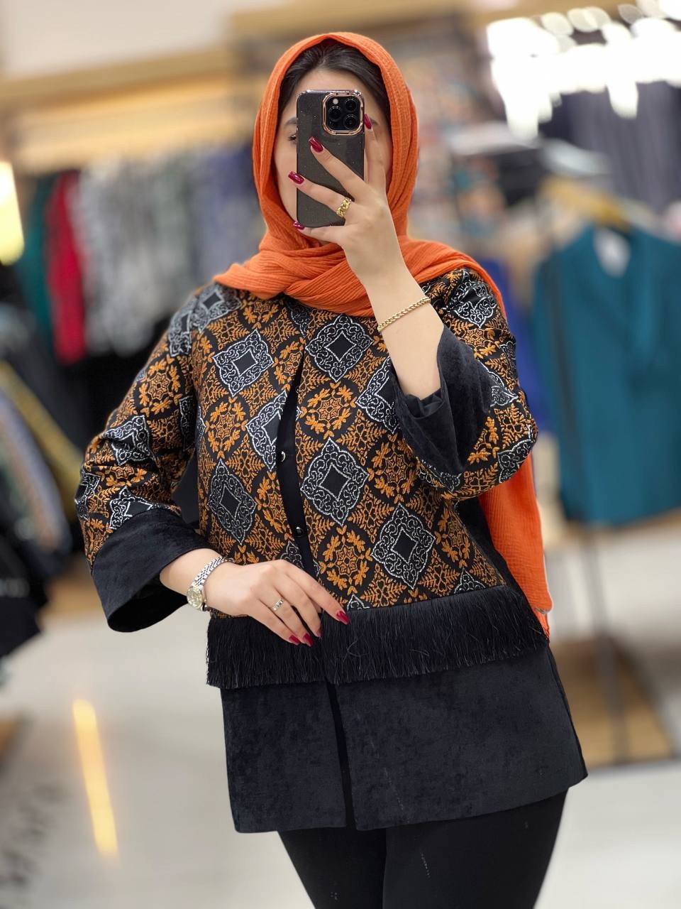 1084- مانتو مزونی گلدخت