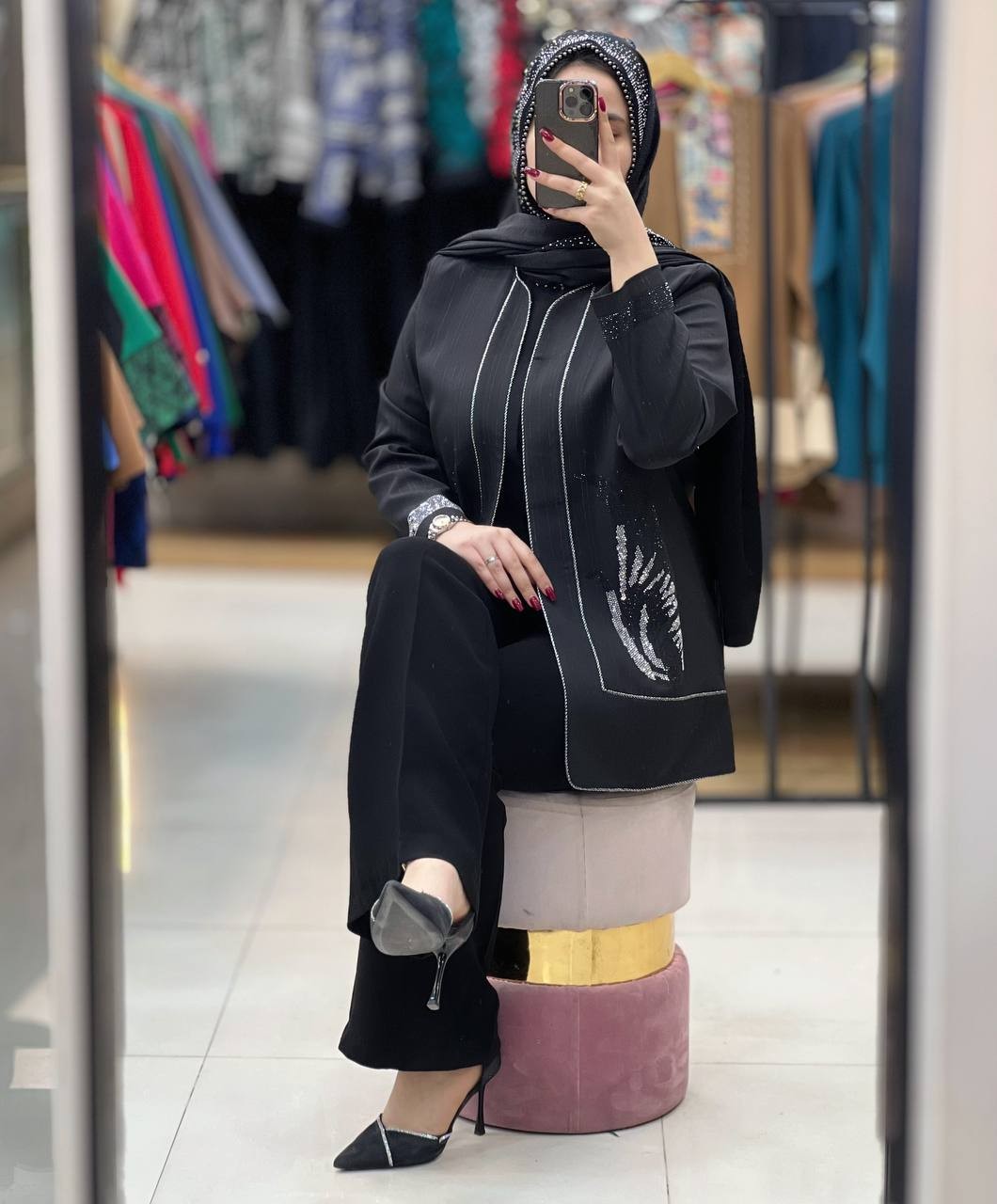 1083- مانتو مزونی ماهرو