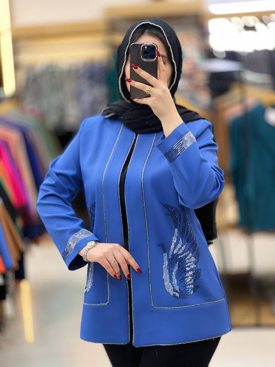 1083- مانتو مزونی ماهرو