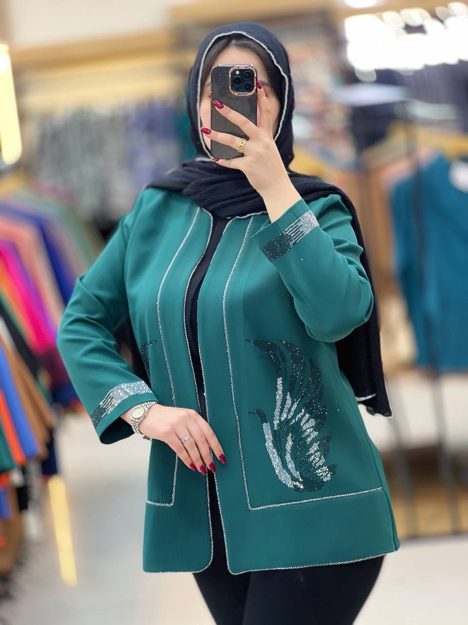 1083- مانتو مزونی ماهرو