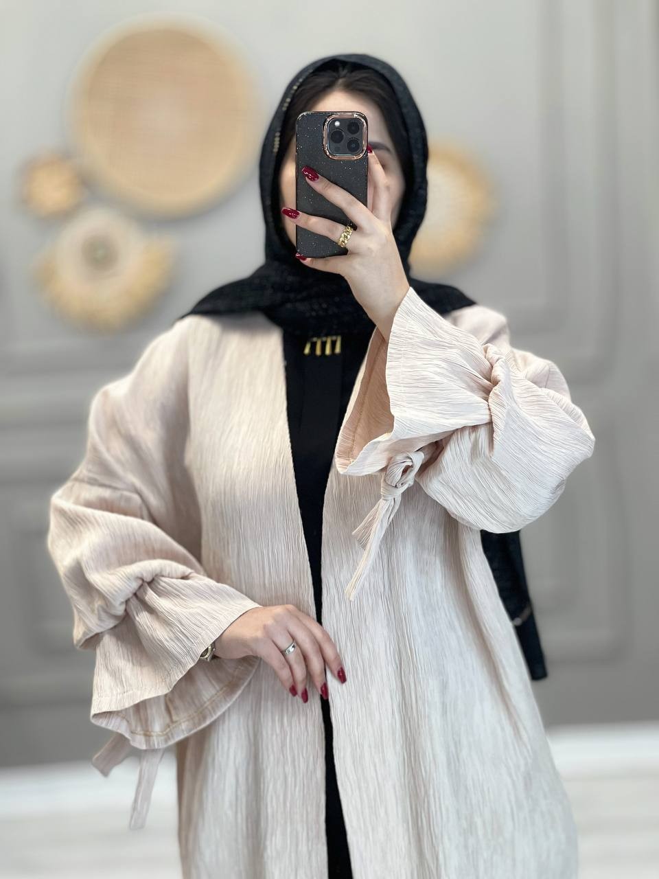 1091- مانتو مزونی نیلی