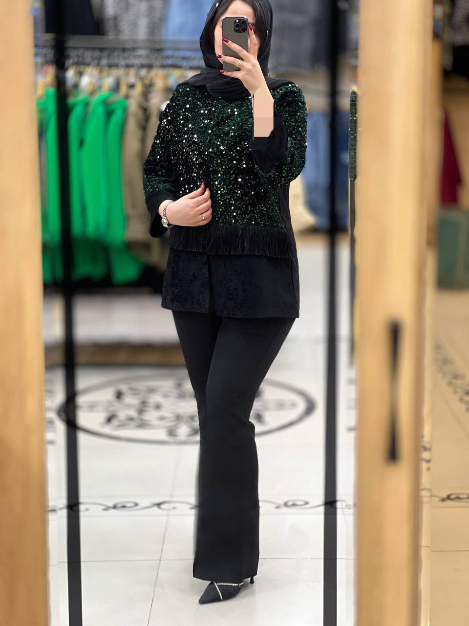 1098- مانتو مزونی آمیسا