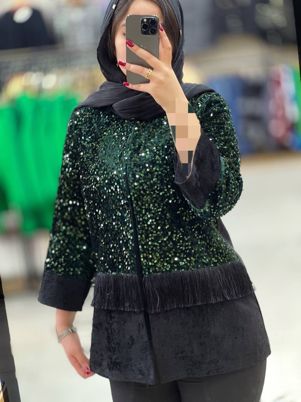 1098- مانتو مزونی آمیسا