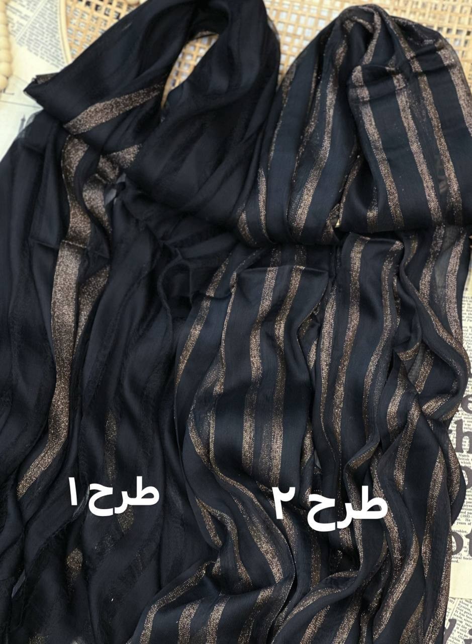 0218- شال مشکی برلین