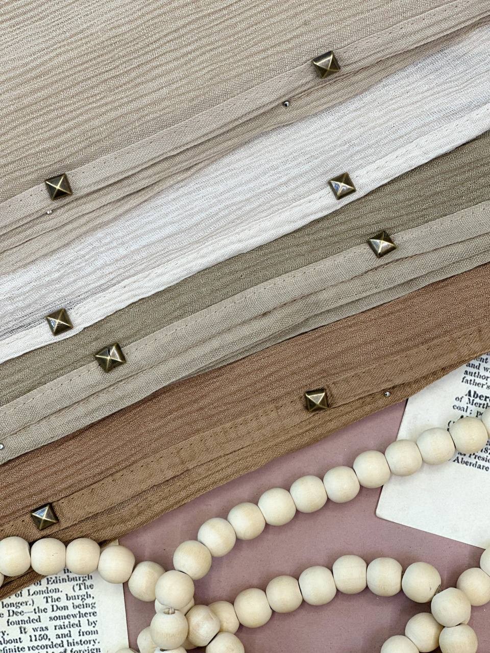 0217- شال پانچ نسکافه